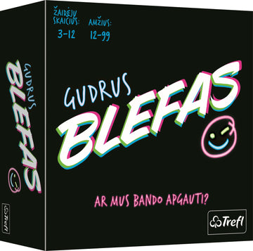 Trefl Board Game Double Bluff Game (In Lithuanian Lang.)