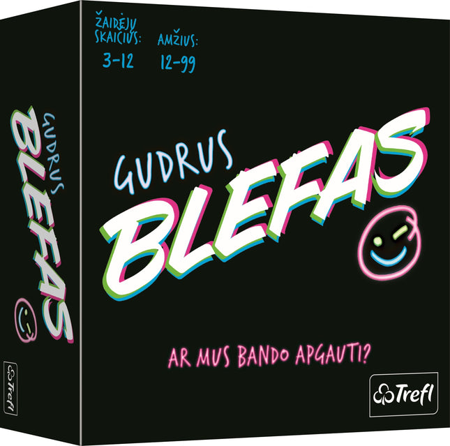 Trefl Board Game Double Bluff Game (In Lithuanian Lang.)
