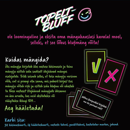 Trefl Board Game Double Bluff (In Estonian Lang.)