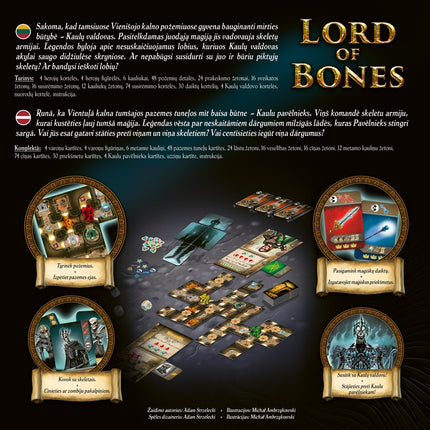 Trefl Board Game Lord Of Bones (In Latvian And Lithuanian Lang.)