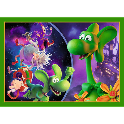 Trefl Diplodocus Puzzle Set 4 In 1