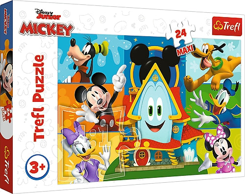 Trefl Disney Maxi Puzzle Mickey Mouse 24 Pcs