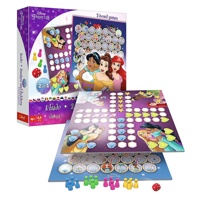 Trefl Disney Princess Board Game 2 In 1