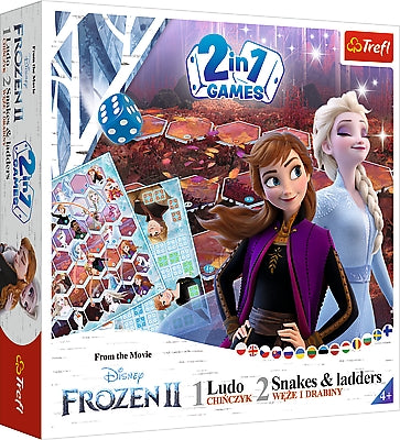 Trefl Frozen Board Game 2 In 1 Frozen Ii
