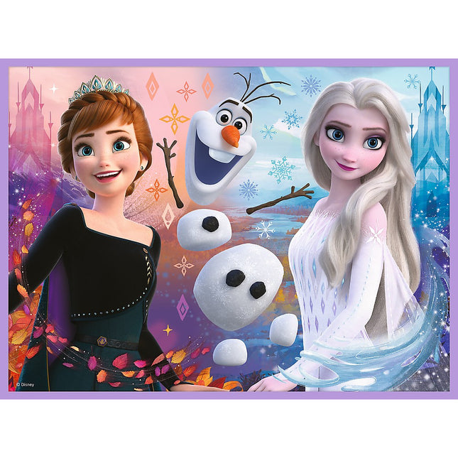 Trefl Frozen Puzzle Set With Memo Cards Frozen Ii