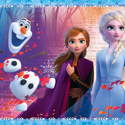 Trefl Frozen Puzzle Set With Memo Cards Frozen Ii