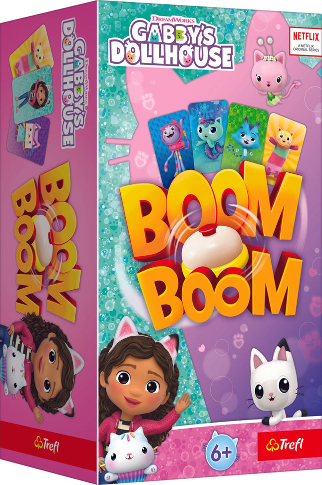 Trefl Gabby´S Dollhouse Board Game Boom Boom