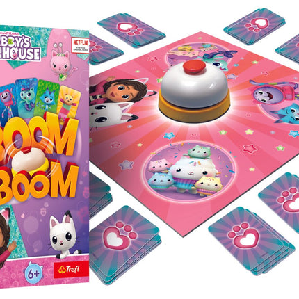 Trefl Gabby´S Dollhouse Board Game Boom Boom