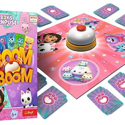 Trefl Gabby´S Dollhouse Board Game Boom Boom