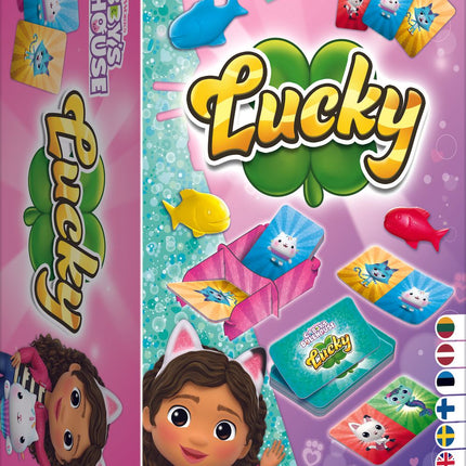 Trefl Gabby´S Dollhouse Board Game Lucky
