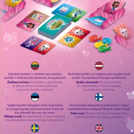 Trefl Gabby´S Dollhouse Board Game Lucky