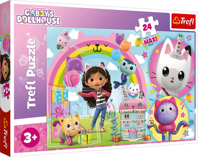 Trefl Gabby´S Dollhouse Maxi Puzzle 24 Pcs