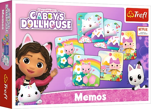 Trefl Gabby´S Dollhouse Memo
