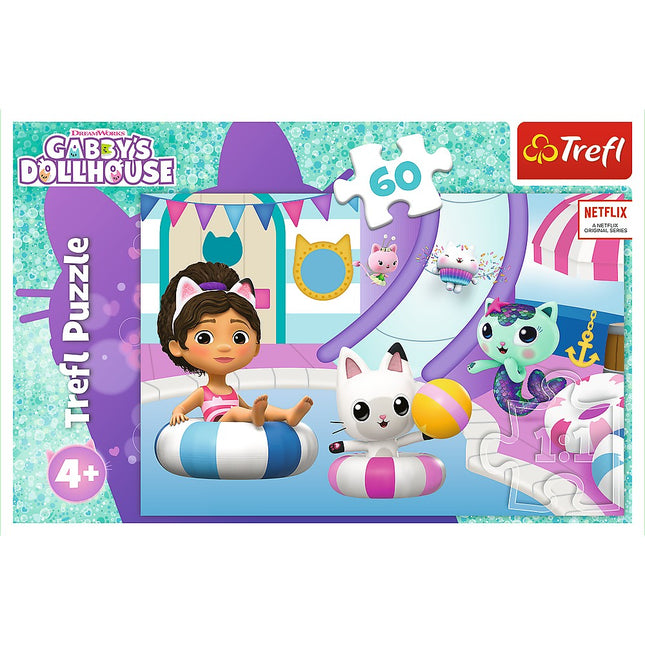 Trefl Gabby´S Dollhouse Puzzle Gabby´S Dollhouse, 60 Pcs