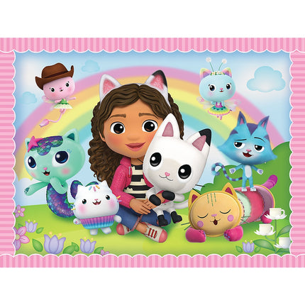 Trefl Gabby´S Dollhouse Puzzle Set With Memo Cards