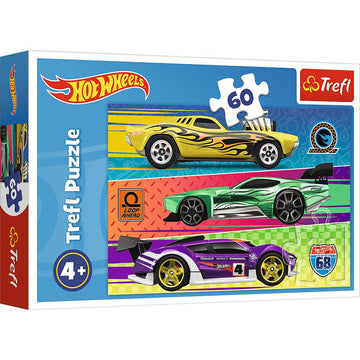 Trefl Hot Wheels Puzzle, 60 Pcs