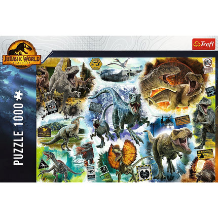 Trefl Jurassic Word Puzzle 1000 Pcs