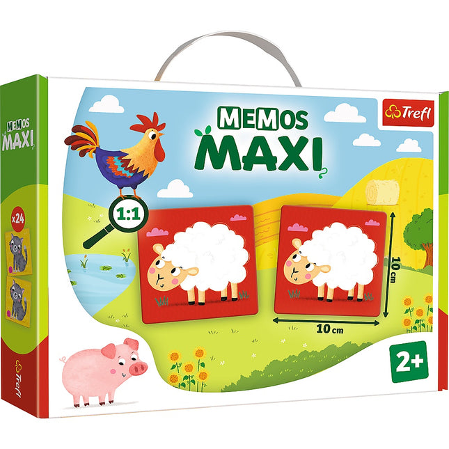 Trefl Memo Maxi Farm Animals