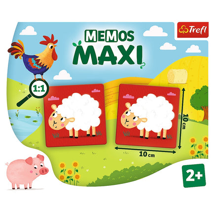 Trefl Memo Maxi Farm Animals