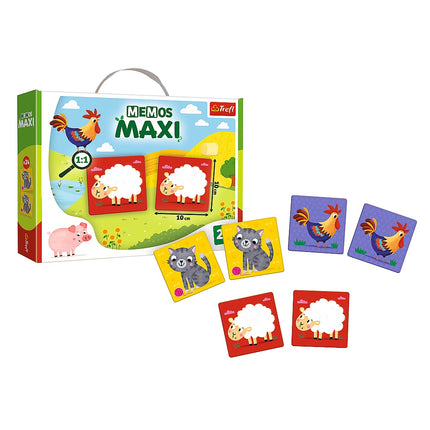 Trefl Memo Maxi Farm Animals