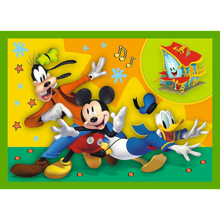 Trefl Mickey Mouse Puzzle 4 In 1 Set 12 15 20 24 Pcs