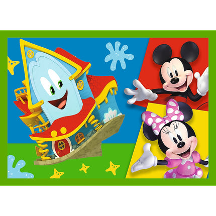 Trefl Mickey Mouse Puzzle 4 In 1 Set 12 15 20 24 Pcs