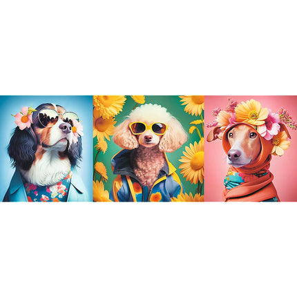 Trefl Panoramic Puzzle Dogs 500 Pcs