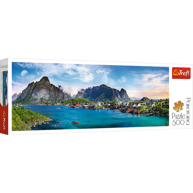 Trefl Panoramic Puzzle Norway 500 Pcs