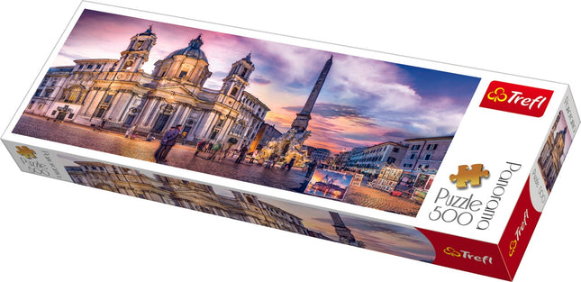 Trefl Panoramic Puzzle Rome 500 Pcs
