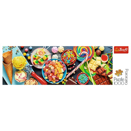Trefl Panoramic Puzzle Sweets 1000 Pcs