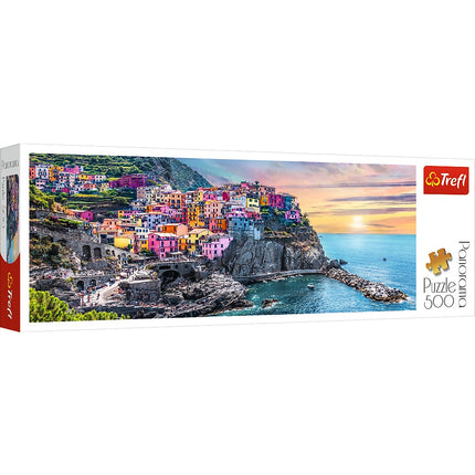 Trefl Panoramic Puzzle Vernazza Italy 500 Pcs