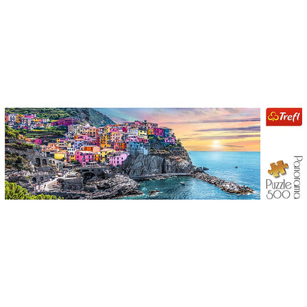 Trefl Panoramic Puzzle Vernazza Italy 500 Pcs