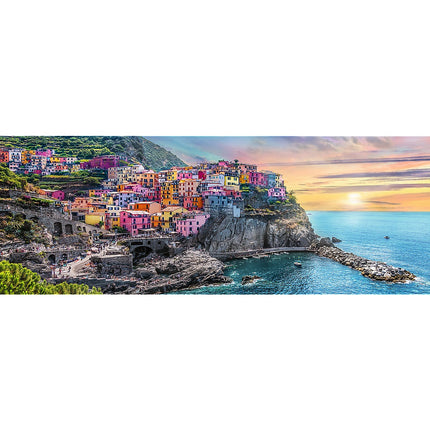 Trefl Panoramic Puzzle Vernazza Italy 500 Pcs