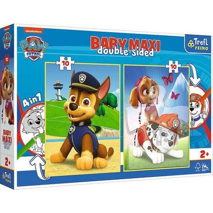 Trefl Paw Patrol Baby Maxi Puzzle, 10X2 Pcs