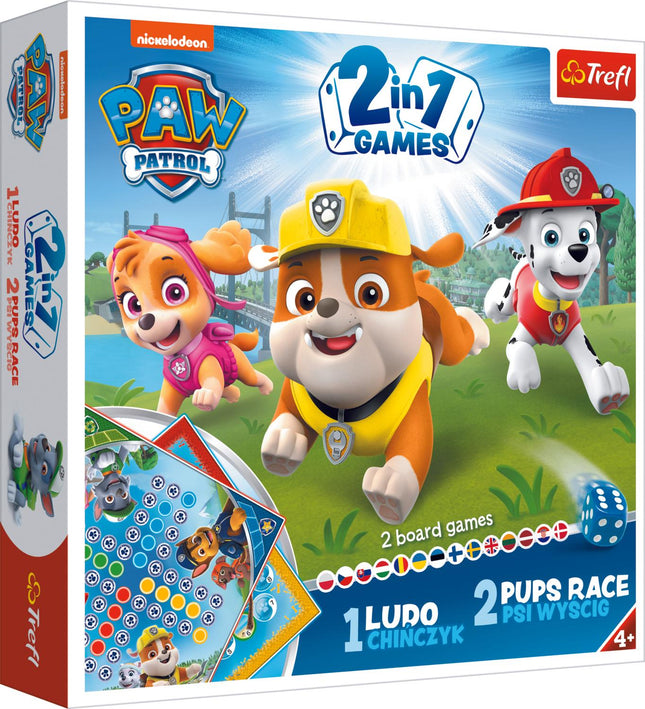 Trefl Paw Patrol Board Game 2 In 1