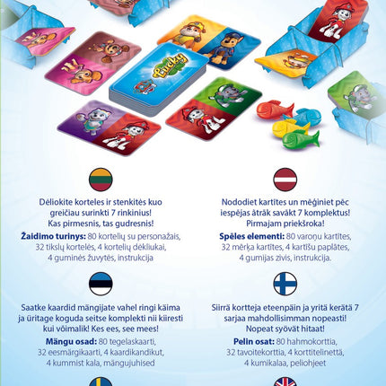 Trefl Paw Patrol Board Game Lucky