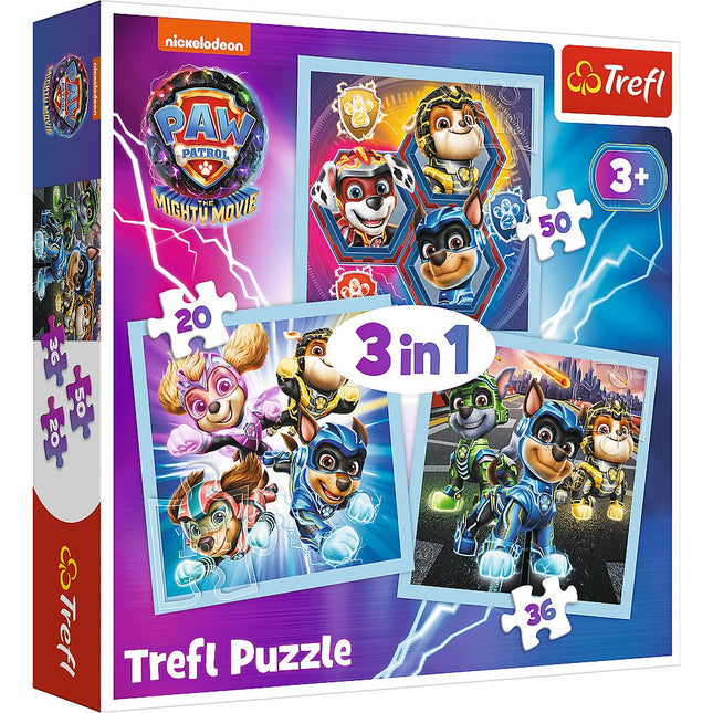 Trefl Paw Patrol Puzzle 3 In 1 Set
