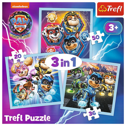 Trefl Paw Patrol Puzzle 3 In 1 Set
