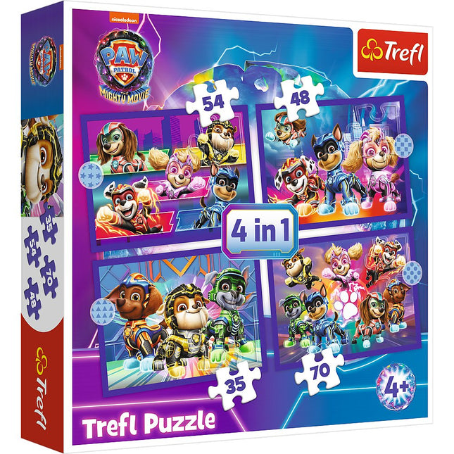 Trefl Paw Patrol Puzzle 4 In 1 Set