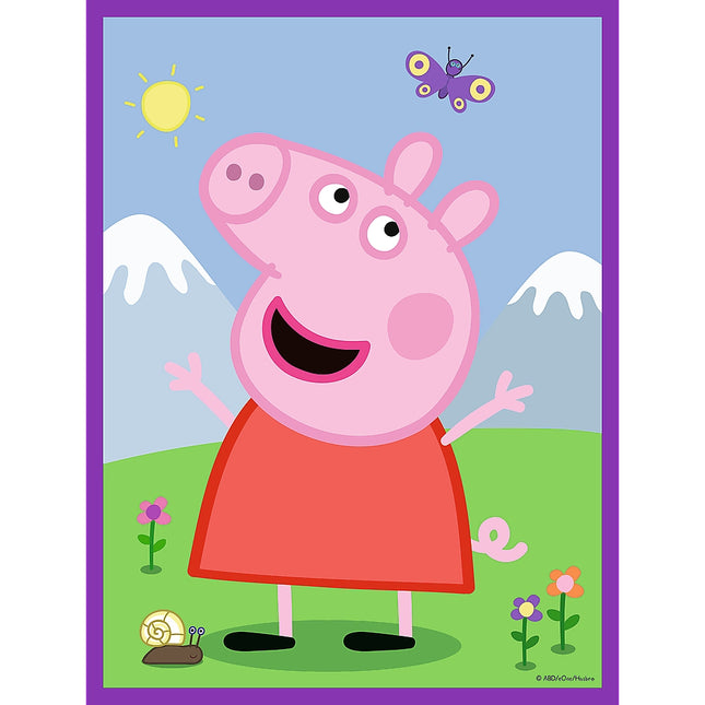 Trefl Peppa Pig Baby Maxi Puzzle, 10X2 Pcs