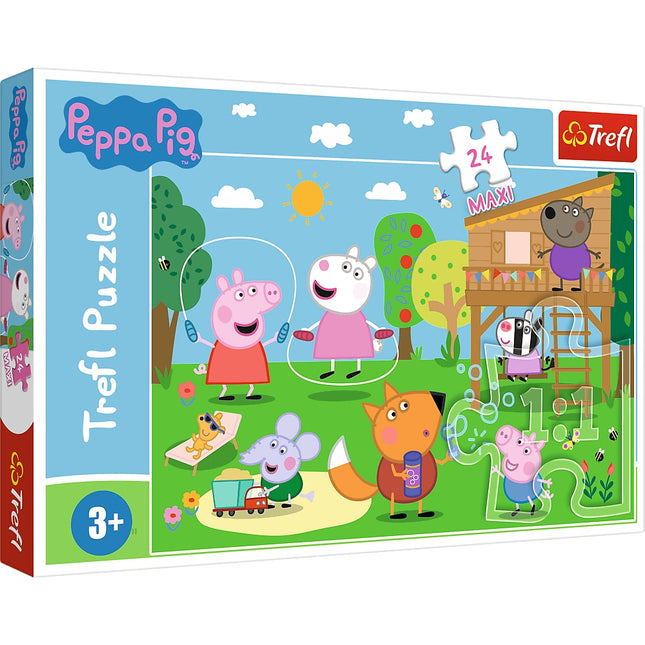 Trefl Peppa Pig Maxi Puzzle, 24 Pcs