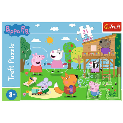 Trefl Peppa Pig Maxi Puzzle, 24 Pcs