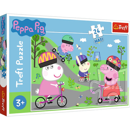 Trefl Peppa Pig Maxi Puzzle, 24 Pcs