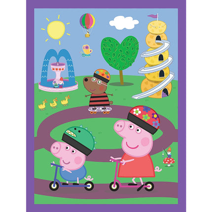 Trefl Peppa Pig Puzzle Set With Memo Cards