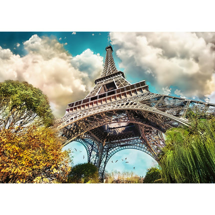 Trefl Premium Plus Puzzle Eiffel Tower In Paris, France, 1000 Pcs
