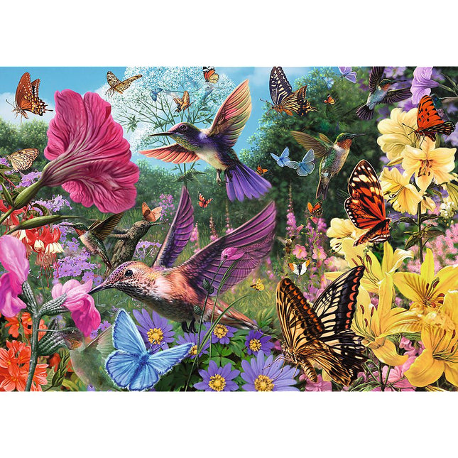 Trefl Premium Plus Puzzle Hummingbird Garden, 1000 Pcs