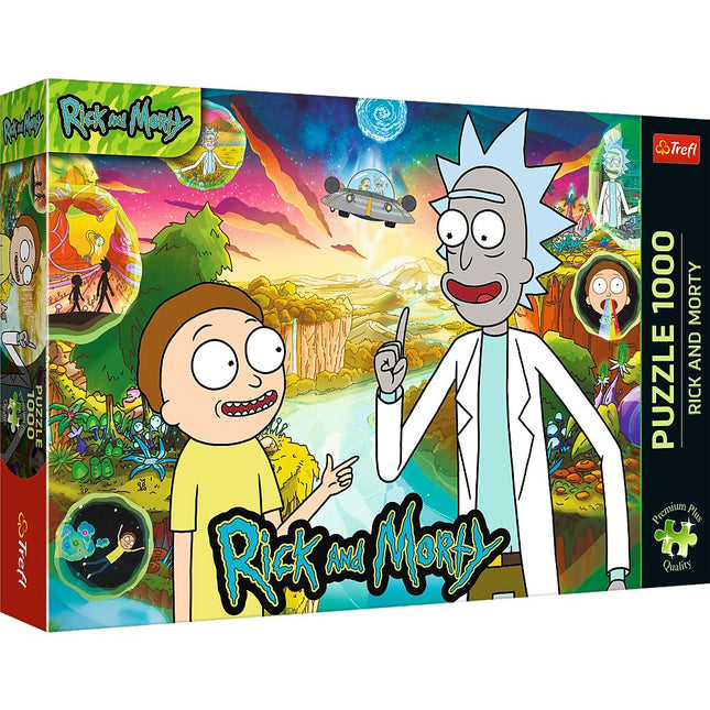 Trefl Premium Plus Puzzle Rick And Morty, 1000 Pcs