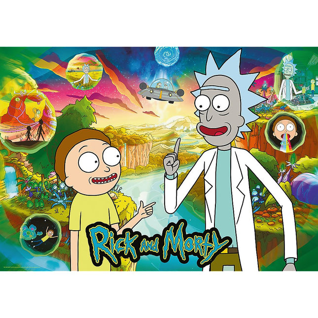 Trefl Premium Plus Puzzle Rick And Morty, 1000 Pcs