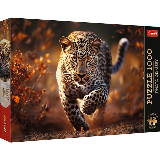 Trefl Premium Plus Puzzle Wild Leopard, 1000 Pcs