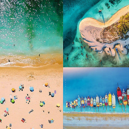Trefl Prime Puzzle Aerial Mindblow Sea, 1500 Pcs